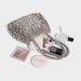 New Vintage Silver Metal Handmade Shiny Beaded Handbag Underarm Single Shoulder Sequin Bag Woven_maomaolike.com
