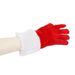 Christmas Short canary and white wool gloves Christmas party ceremonial performance gloves_maomaolike.com