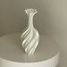 New Artistic Abstract Vase Twisted Retro Flower Arrangement Decorative Ornament Nordic Minimalist Ins Style 3D Printed_maomaolike.com