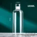 Glass Water With Leak-Proof Lid, Reusable Eco-Friendly Drinking Bottle Travel Mug For Drinks And Sauces_maomaolike.com