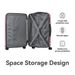Luggage Sets ABS Hardshell 3pcs Luggage, Lightweight Durable Suitcase Sets Spinner Wheels Suitcase With TSA Lock 20''24''28'' Available(Pink)_maomaolike.com