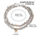 Retro Simple Heart Shaped Pendant Necklace 2025 Multi Layer Sweet Creative Irregular String Style Girl Fashion Birthday_maomaolike.com