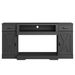 Farmhouse TV Stands, Media Console Table With Adjustable Shelves & Double-door, Entertainment Center For TVs Up To 75'', 3-in-1 TV Cabinet For Living Room, Bedroom, Study Room, Black_maomaolike.com