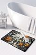 Orcs Spooky Halloween Memory Foam Kitchen Mat Machine Washable Anti-Fatigue Mat Cushion Comfort Bath Mat Or Kitchen Rug_maomaolike.com