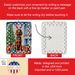 Irish Setter Christmas Reindeer Porcelain Ornament Christmas Tree Hanging Decorations For Home Christmas Holiday, Rectangle, Gift, Multicolor_maomaolike.com