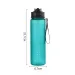 750ml Sports Water Bottle Leak Proof Handheld Straw Mug With Carrying Cord For Fitness Outdoor Travel Portable_maomaolike.com