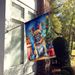 French Bulldog Christmas Reindeer House Flag Large Porch Sleeve Pole Decorative Outside Yard Banner Artwork Wall Hanging, Polyester, House Size, Multicolor_maomaolike.com