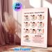 Wudu Step-by-Step Guide Painting Poster, Cute Cartoon Illustrated Islamic Ritual Steps Poster, Clear Step-by-step Guidance For Religious Preparation_maomaolike.com