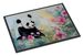Panda Doormat Front Door Mat Indoor Outdoor Rugs For Entryway, Non Slip Washable Low Pile, 24H X 36W_maomaolike.com