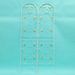 4 Pack Metal Garden Trellis 86.7" X 19.7" Rustproof Trellis For Climbing Plants Outdoor Flower Support Cream White_maomaolike.com