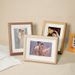 Simple Wooden Three-dimensional Hollow 5 Inches 6inch 7inch 8inch 10inch Specimen Frame Square Photo Stand Wholesale_maomaolike.com