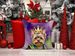 Yorkshire Terrier King Of Mardi Gras Throw Pillow Machine Washable, Indoor Outdoor Decorative Pillow For Couch, Bed Or Patio, 14Hx14W_maomaolike.com