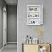 12" X 18" Lockable Medicine Cabinet, 3 Tier Steel Medical Wall Box With 2 Keys And Shelves_maomaolike.com