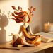 Resin Inner Harmony Abstract Figurine Sculpture, Minimalist Tabletop Craft Ornament, Decorative Statue For Living Room Office Display
_maomaolike.com
