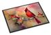 Cardinal Doormat Front Door Mat Indoor Outdoor Rugs For Entryway, Non Slip Washable Low Pile, 24H X 36W_maomaolike.com