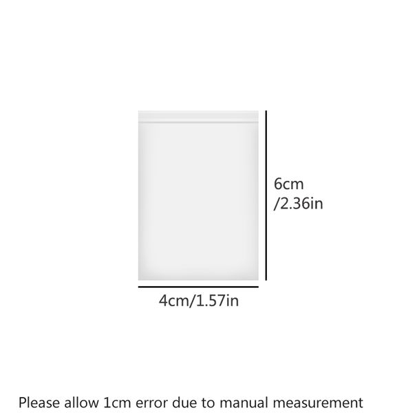 Transparent Ziplock Sealed Department Store Bag, Jewelry Parts, Small Accessories Bag_maomaolike.com