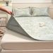 Wholesale Condensation Jacquard Washable Single Double Summer Cooling Three-Piece Set Foldable Soft Ice Silk Air Conditioning Mat_maomaolike.com
