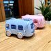 LUSQI 0.5L Cute Toy Car Cup With Straw Indoor And Outdoor Water Bottle Large Capacity Plastic Mug For Summer Drinkware_maomaolike.com