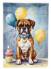 Boxer Happy Birthday House Flag Large Porch Sleeve Pole Decorative Outside Yard Banner Artwork Wall Hanging, Polyester, House Size, Multicolor_maomaolike.com