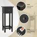 2 Tier Slim Nightstand Bedside Table With Drawer Shelf_maomaolike.com