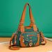 PU Leather Crossbody Bags For Women Medium Size Soft Leather Multi Pocket Shoulder Purses For Women Trendy Vintage_maomaolike.com
