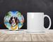 English Springer Spaniel Luau Large Sandstone Coasters Pack Of 4 Absorbent Round Coasters Decor Gifts For Men Or Women, 4 In, Multicolor_maomaolike.com