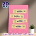 Butter Label Themed Painting Poster, Vibrant Retro-style Butter Label Pattern Poster, Playful Kitchen-inspired Decor For Home Kitchen And Dining Area_maomaolike.com