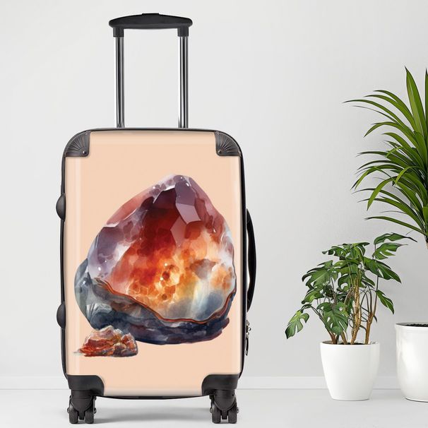 Crystal16 Luggage, 20/24/28 Inch Luggage, Carry-On, Custom Luggage, Luggage Set, Suitcase, Travel, Vacation, Cabin Suitcase, Custom Suitcase, Personalized Luggage_maomaolike.com
