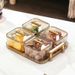 Minimalist For Home Use, Living Room Coffee Table With Lid, Fruit Tray, Countertop Candy Plate, Dried Fruit, Internet_maomaolike.com