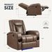 Recliner Sofa With Power Recline, Adjustable Split Back, USB Charging, Bluetooth Speakers & LED LightingRecliner Sofa With Power Recline, Adjustable Split Back, USB Charging, Bluetooth Speakers & LED_maomaolike.com