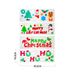Christmas Gel Cling Stickers For Windows And Mirrors - 12 Sheets Of Winter Designs: Santa Claus, Snowman, Snowflakes, Reindeer And More!_maomaolike.com