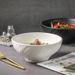 Minimalist High-End Ceramic Instant Noodle Soup Rice Salad Fruit Large Frosted Stone Pattern Bowl_maomaolike.com