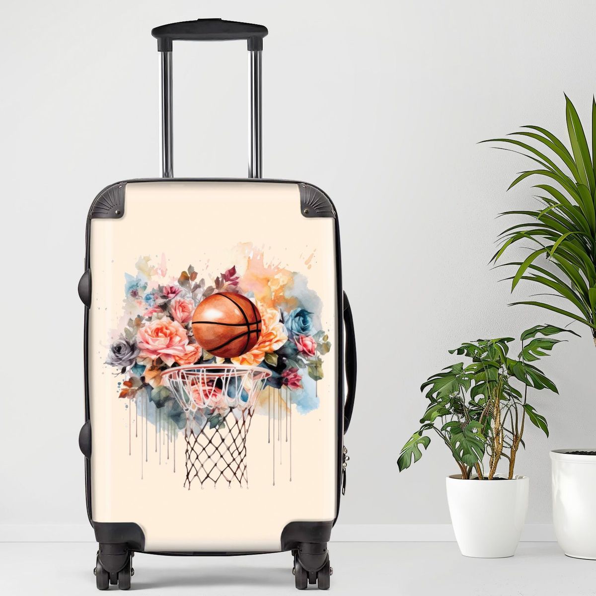 Basketball Luggage20/24/28 Inch Luggage, Carry-On, Custom Luggage, Luggage Set, Suitcase, Travel, Vacation, Cabin Suitcase, Custom Suitcase, Personalized Luggage_maomaolike.com