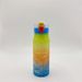 600ML Gradient Color Astronaut Plastic Space With Cartoon Sticker Drinking Water Bottle Outdoor Sports Tr_maomaolike.com