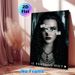 Gothic Mystery Portrait Painting Poster, Dark-hued Dramatic Female Portrait With Text Poster, Intriguing Mood-setting Decor For Bedroom, Living Room_maomaolike.com
