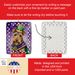 Welsh Terrier King Of Mardi Gras Porcelain Ornament Christmas Tree Hanging Decorations For Home Christmas Holiday, Rectangle, Gift, Multicolor_maomaolike.com