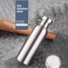 1000ML Stainless Steel Non-Insulated Single-Wall, Dishwasher Safe, Plastic-Free 304 Metal Water Bottle, Wide-Mouth_maomaolike.com