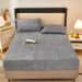 Winter Taffeta Cotton Quilted Sheet Single Piece Mattress Protector 2024 New Fleece Bed Cover_maomaolike.com