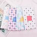Unisex Leather eyewear bag Eyewear case Flamingo Geometry Eyewear bag Cartoon Eyewear bag bundle pocket_maomaolike.com