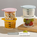 Glass Pickle Mini With Lid Bowl Sealed Fresh-Keeping Small Vegetable Kitchen Food-Grade Divided Storage Box_maomaolike.com