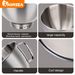 IAGREEA Stainless Steel Mixing Bowl With Handle, Lightweight And Drop Resistant, Suitable For Kitchen Aet Of 4.5QT/5QT Kitchenaid Stand Mixers Models_maomaolike.com