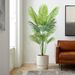 Cross-Border 160cm Tall Anthurium High-End Fake Green Potted Home Decoration Artificial Plant_maomaolike.com