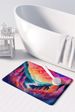 Astilbe In Color Memory Foam Kitchen Mat Machine Washable Anti-Fatigue Mat Cushion Comfort Bath Mat Or Kitchen Rug_maomaolike.com