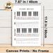 Piano Notes Painting Poster, Color-coded Piano & Staff Notes Chart Poster, Practical Reference For Learning Music Theory, Ideal For Music Studios And_maomaolike.com