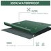 97" X 65" X 26" Heavy Duty Outdoor Sectional Sofa Cover, Waterproof Patio Furniture Cover_maomaolike.com