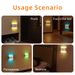 LED Night Light, USB Charging, Smart Motion Sensor, Color-Changing Ambient Lighting, Ideal For Living Room And Hallways_maomaolike.com