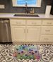 South Dakota Pasque Flowers In Watercolor Memory Foam Kitchen Mat Machine Washable Anti-Fatigue Mat Cushion Comfort Bath Mat Or Kitchen Rug_maomaolike.com