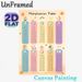 Multiplication Table Painting Poster, Colorful Playful Cartoon-style Math Chart Poster, Practical Multiplication Learning Guide, Suitable For_maomaolike.com