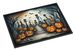 Cat Cemetery Spooky Halloween Doormat Front Door Mat Indoor Outdoor Rugs For Entryway, Non Slip Washable Low Pile, 24H X 36W_maomaolike.com