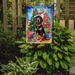 Black And Tan Coonhound Christmas Reindeer Garden Flag Mailbox Flag Decorative Yard Flag Banner Outside Patio Artwork Yard Flower Beds, Garden Size, Multicolor_maomaolike.com